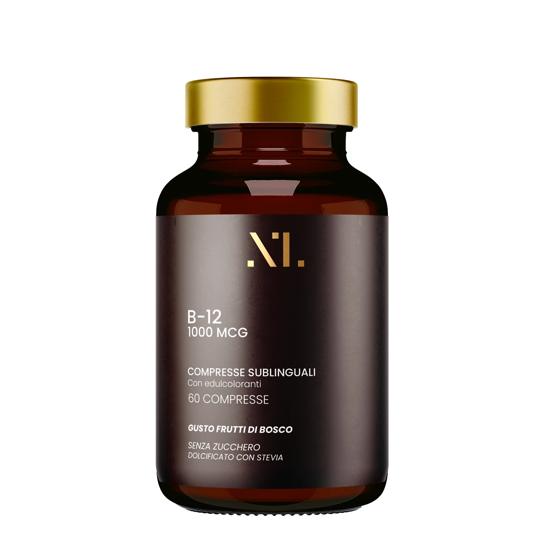 Vitamina B12 Sublinguale — flacone in vetro ambrato