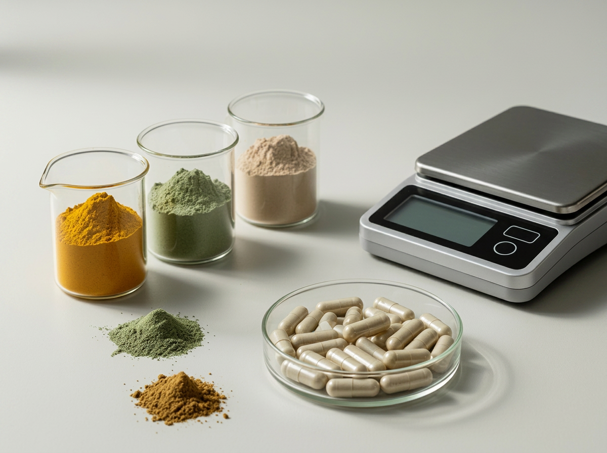 Sviluppo della formula di un integratore alimentare in laboratorio