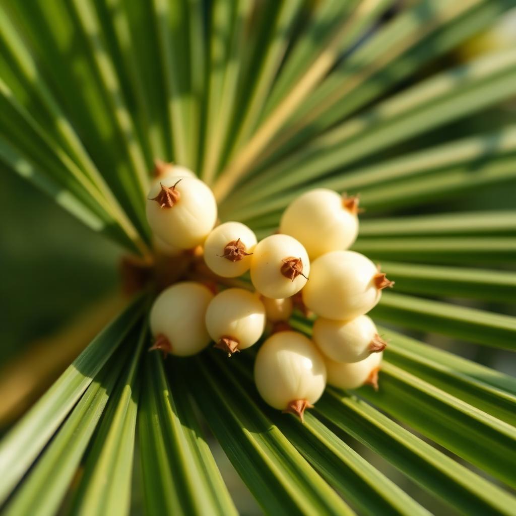 Frutti di Serenoa repens: origine naturale della Serenoa repens
