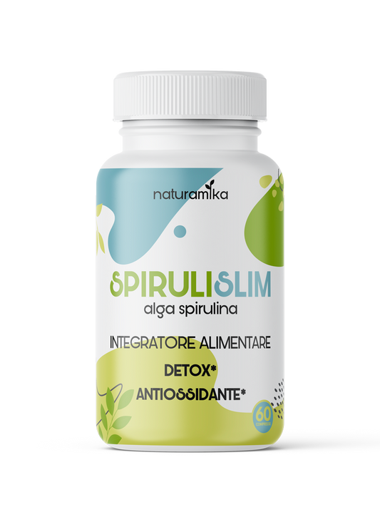 SpiruliSlim Alga Spirulina Integratore Detox e Antiossidante